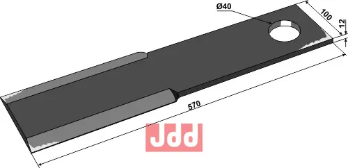 Ensilage Kniv - JDD Utstyr