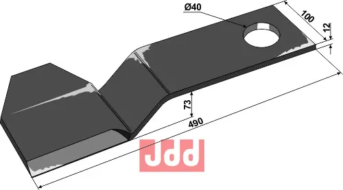 Ensilage Kniv - JDD Utstyr