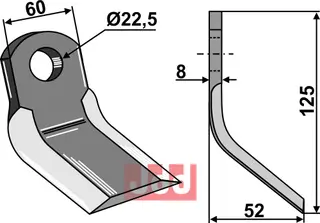 Y- kniv Tortella