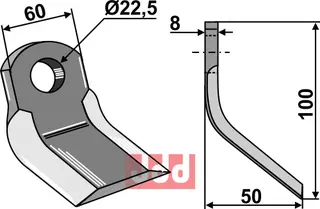 Y- kniv Tortella