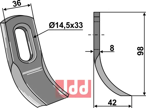 Y-kniv - JDD Utstyr