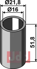 Foring Ø21,8x51,8xØ16 WIC