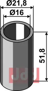 Foring Ø21,8x51,8xØ16 WIC