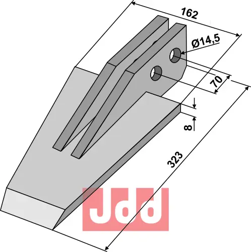 Sliddel for Grubbe - JDD Utstyr