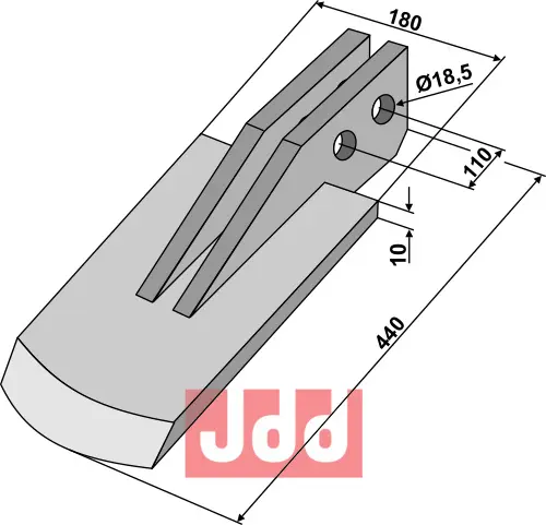 Sliddel for Grubbe - JDD Utstyr