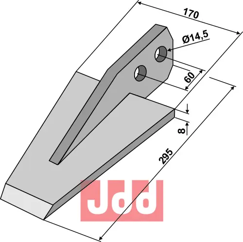 Sliddel for Grubbe - JDD Utstyr