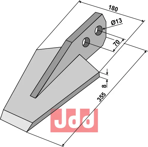 Sliddel for Grubbe - JDD Utstyr