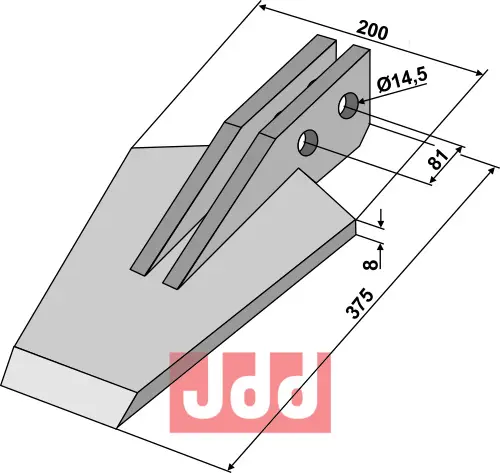 Sliddel for Grubbe - JDD Utstyr