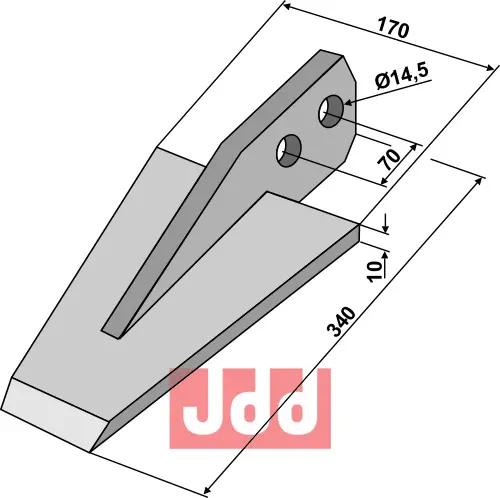 Sliddel for Grubbe - JDD Utstyr