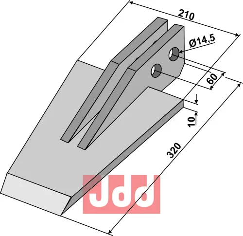 Sliddel for Grubbe - JDD Utstyr