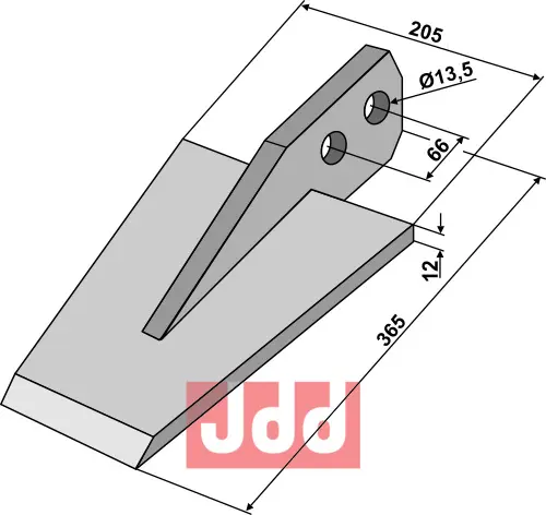 Sliddel for Grubbe - JDD Utstyr