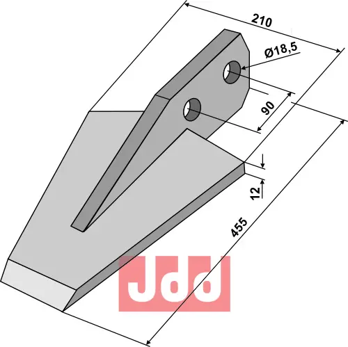 Sliddel for Grubbe - JDD Utstyr