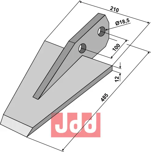 Sliddel for Grubbe - JDD Utstyr