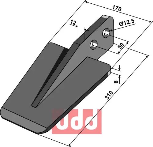 Sliddel for Grubbe - JDD Utstyr