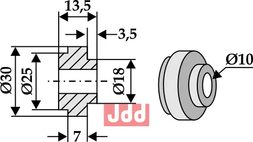 Foring for halmsnitter kniv - JDD Utstyr