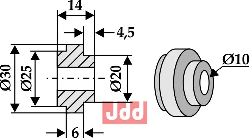 Foring for halmsnitter kniv - JDD Utstyr
