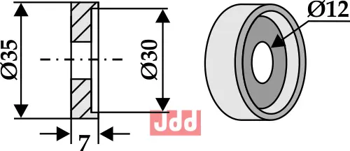 Foring for halmsnitter kniv - JDD Utstyr