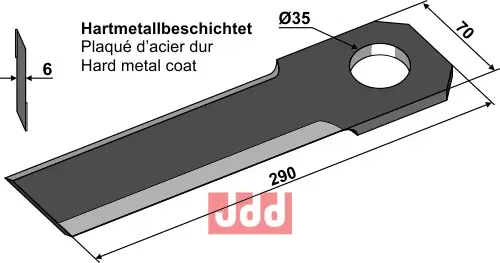 Ensilage Kniv - JDD Utstyr