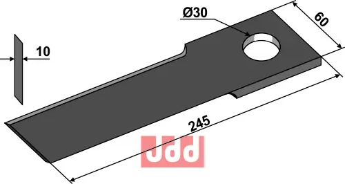 Ensilage Kniv - JDD Utstyr