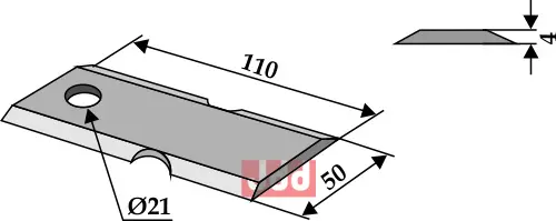 Halmsnitter kniv - JDD Utstyr