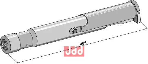 Rør for topstang 465mm - JDD Utstyr