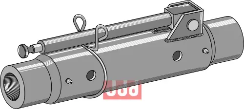 Rør for topstang 406mm compl. 1.1/2" - JDD Utstyr