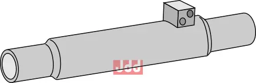 Rør for topstang 295mm - JDD Utstyr