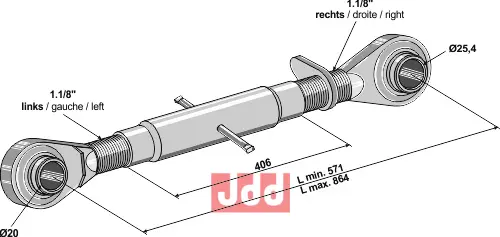 Compl. Toppstag - JDD Utstyr