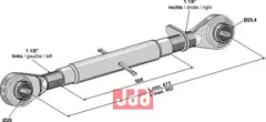 Komplet topstang John Deere