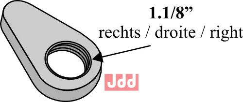 Låsemutter - JDD Utstyr
