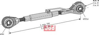 Komplet topstang John Deere