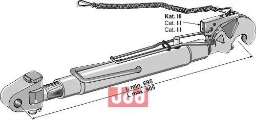 Komplet topstang - JDD Utstyr