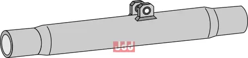 Rør for topstang - 400mm - JDD Utstyr