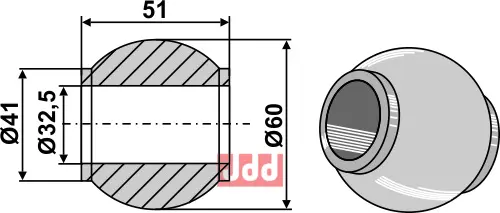 Kule for topstangskrog - JDD Utstyr