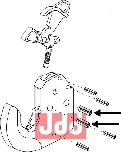Hulllspendstift 2 stk - JDD Utstyr