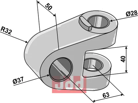 Led for topstangs ende - &#216;37