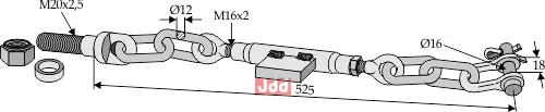 Stabilisator kjede - JDD Utstyr