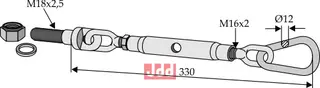 Stabilisator kjede