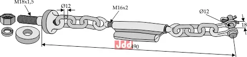 Stabilisator kjede - JDD Utstyr