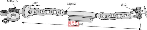 Stabilisator kjede - JDD Utstyr