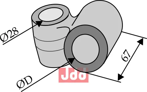 Kryssledd Ø35,2 - JDD Utstyr