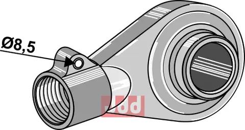 Artikulerende spindel Kategori II, M36x2