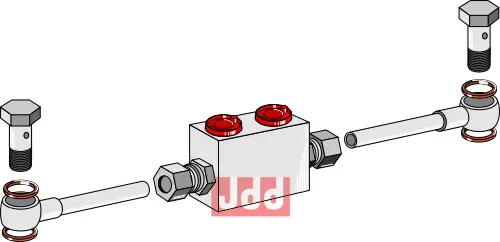 Spærre ventil komplet - JDD Utstyr