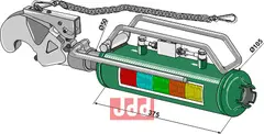 Hydraulisk topstang