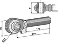 Kat. III Kule Ø32 M40x3