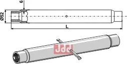 Rør for topstang  M36x3 - JDD Utstyr