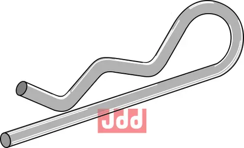 R-klips/ R-splint Dimensjon 1,75 x 23 mm