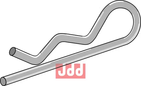 Fjærsplint A 6,00 x 117 mm