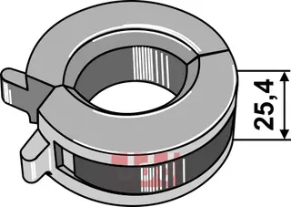 Justerings clips 25.4mm bred For stempeldiameter Ø45mm - Ø50mm