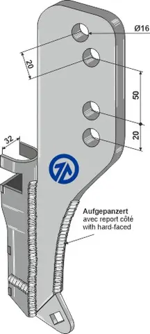 Såhus/holder VOS Kun såkorn